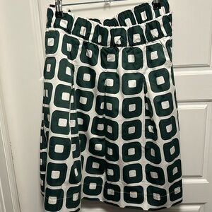 Boden funky pattern skirt.